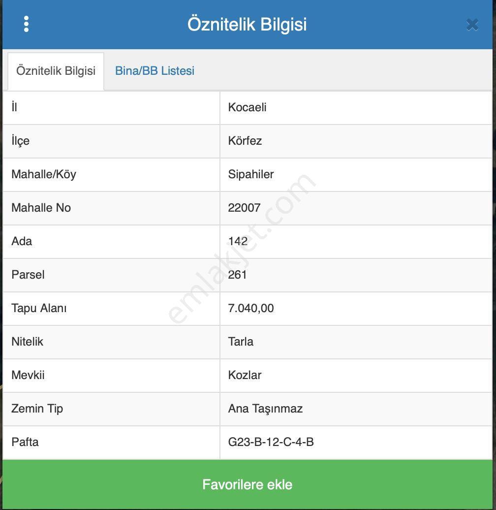Kocaeli Körfez Sipahiler'de 7.040 M² Yatırımlık Tarla - Görsel 6