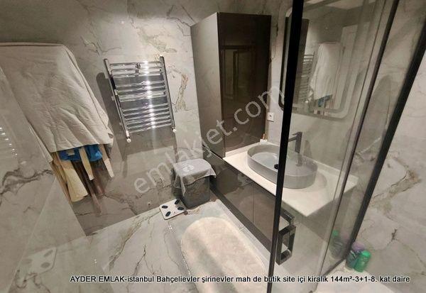 İstanbul Bahçelievler Şirinevler Mah De Butik Site İçi Kiralık 144m²-3+1-8. Kat Daire - Görsel 15