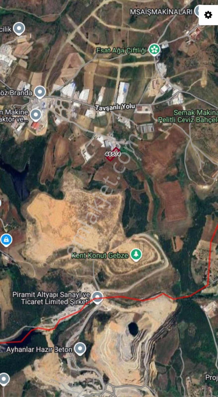 Vb Gayrimenkul Gebze Pelitli' De 524 M2 Satılık Arsa - Görsel 4