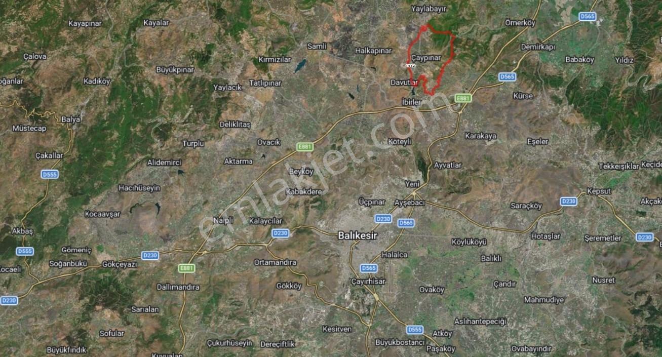 Mir'den Balıkesir Çaypınar Mah'de Satılık Tarla - Görsel 5