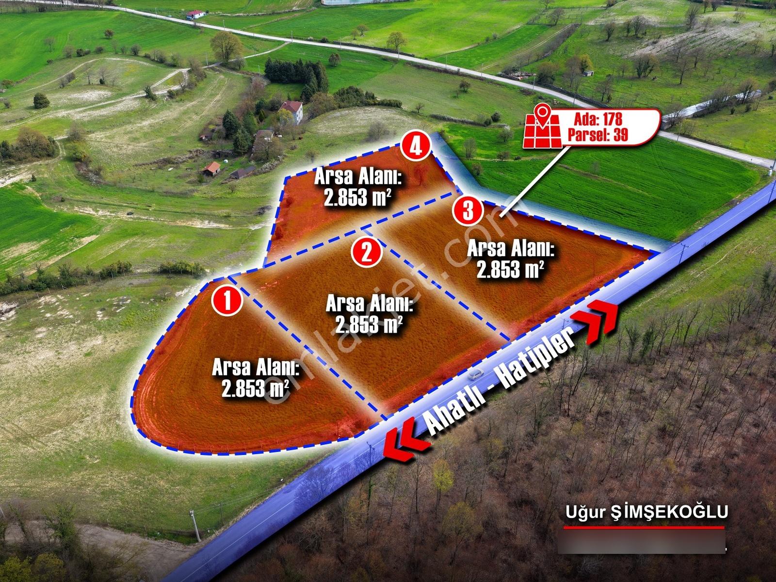 Tbc Gayrimenkul | Gebze Hatipler 2.853 M² Ana Yola Cepheli Arsa - Görsel 2