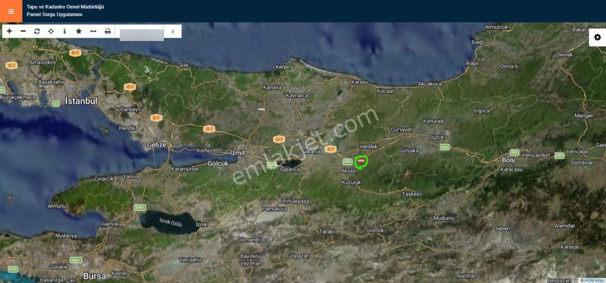 Kaçmaz Emlak'tan Sakarya Hendek'te Satılık 9824 M2. Fındıklık - Görsel 4