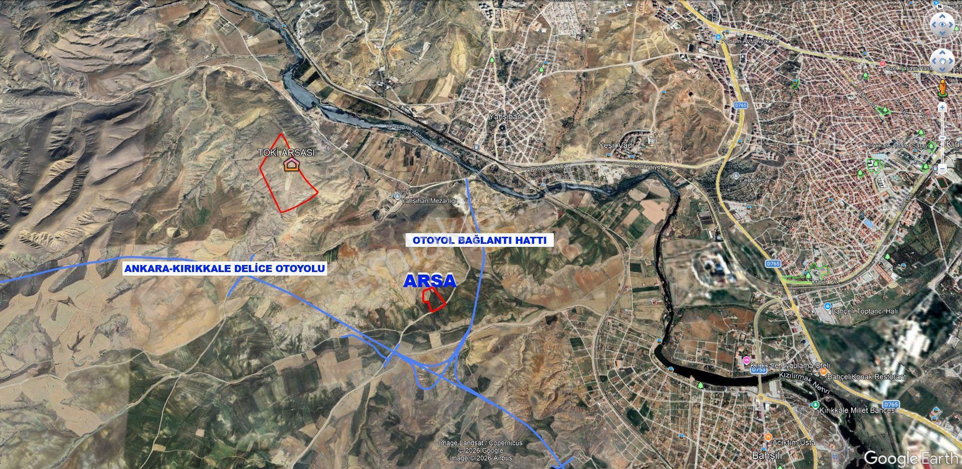 Kırıkkale Yahşihan'da Ticari Konut İmarlı 8 Dairelik Arsa - Görsel 2