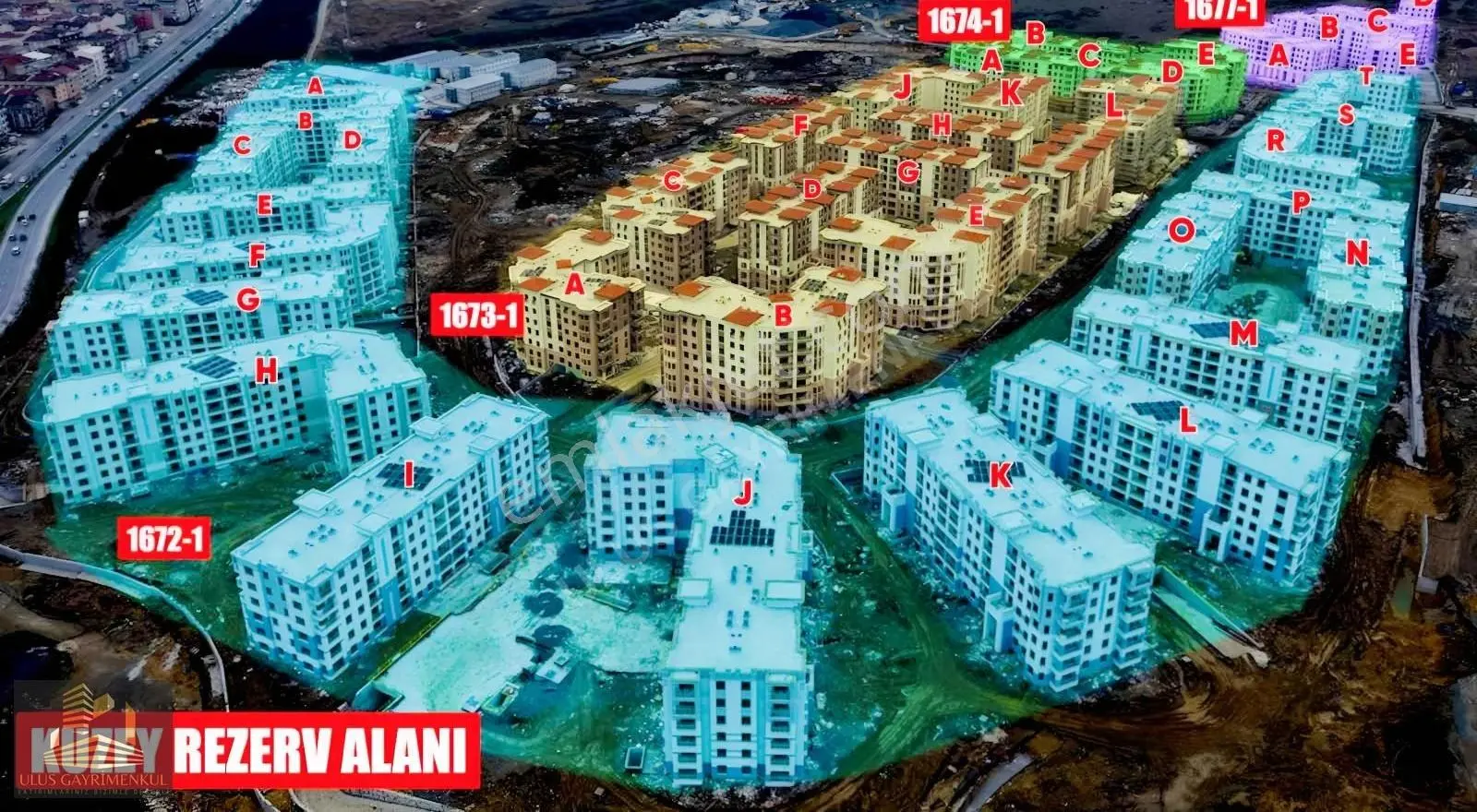 Ulus'tan Kuzey Rezerv'de Emlak Konut Farkıyla 98 M2 2+1 Daire