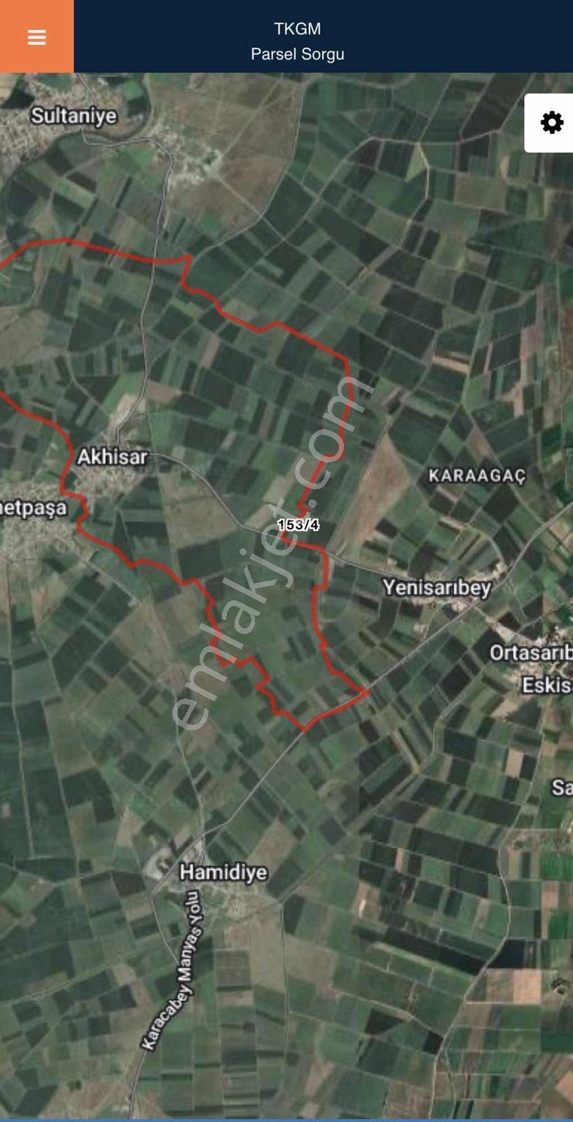 Karacabey Akhisarda Kadastro Yola Cepheli 3360 M² Tarla - Görsel 4