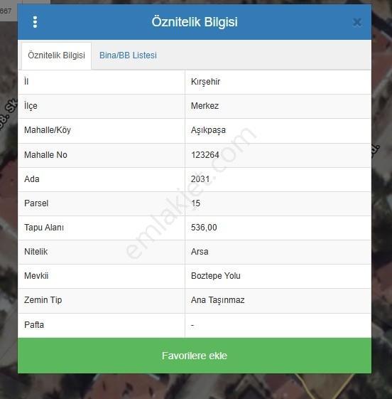 Kervansaray Aşık Paşa Cadde Üzeri Köşe Parsel 0,40 Emsal 536m2 - Görsel 6