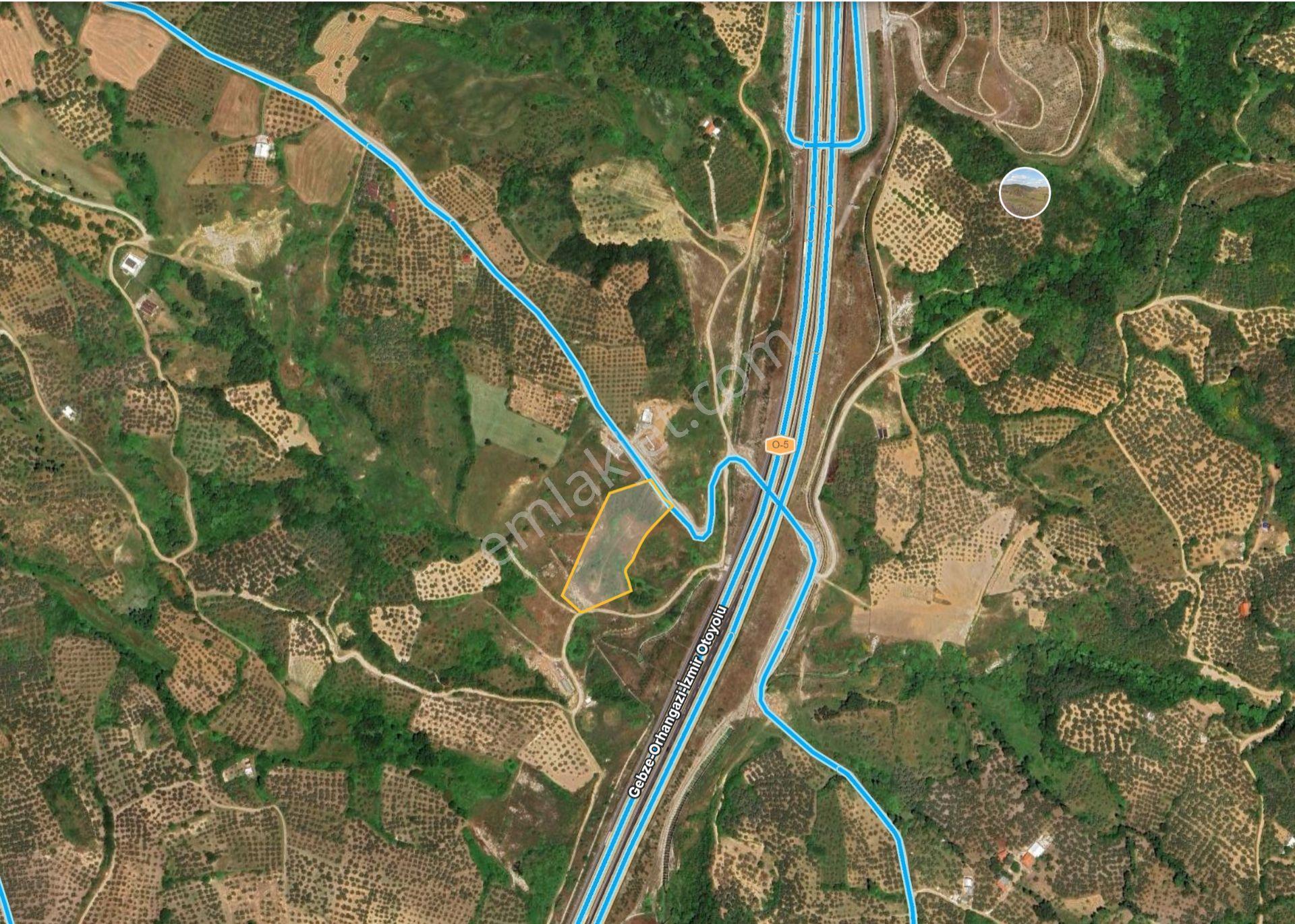 Orhangazi Ortaköy'de Tem'e Yakın 8.300m² Yola Cephe Fırsat Arazi - Görsel 4