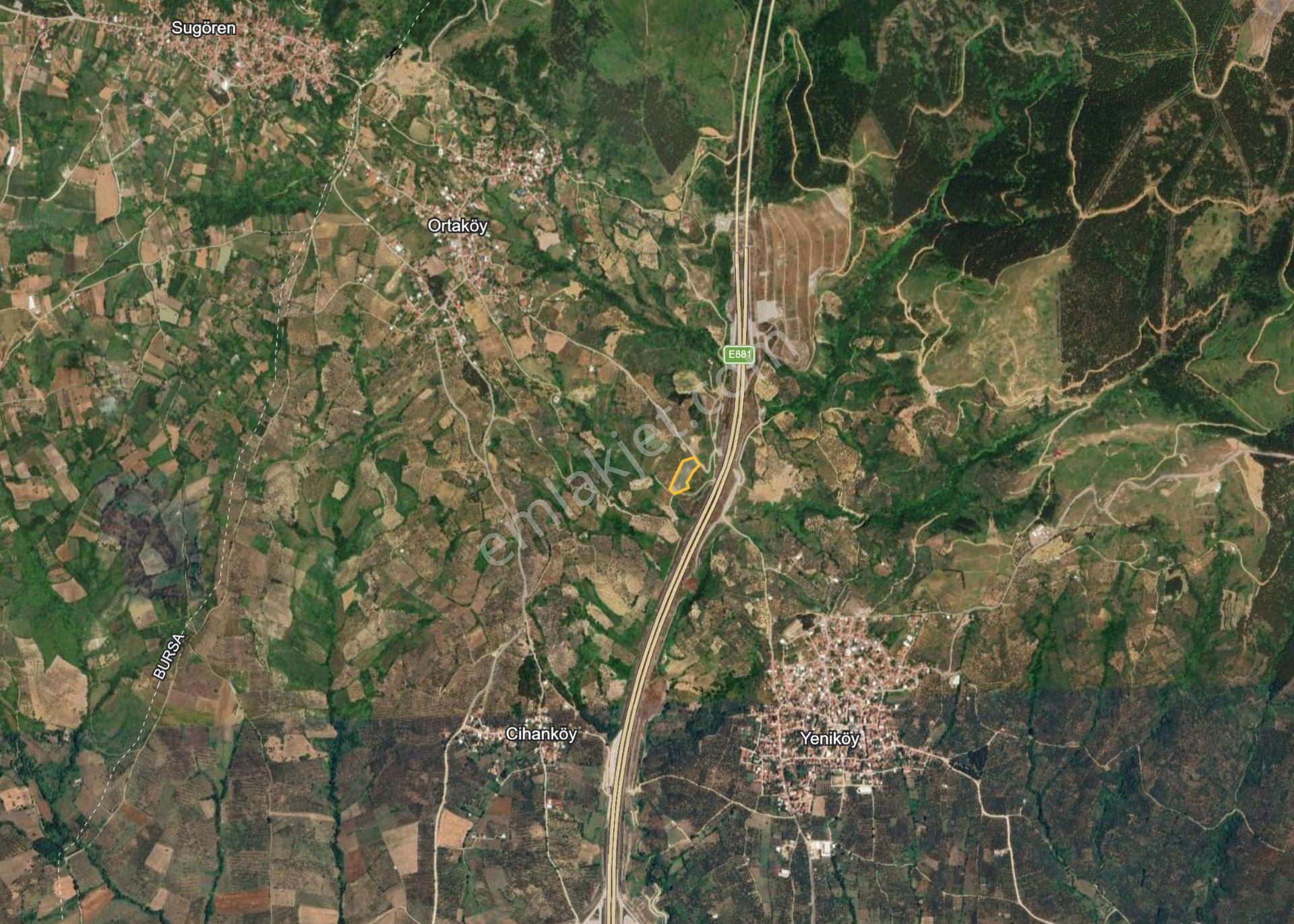 Orhangazi Ortaköy'de Tem'e Yakın 8.300m² Yola Cephe Fırsat Arazi - Görsel 8