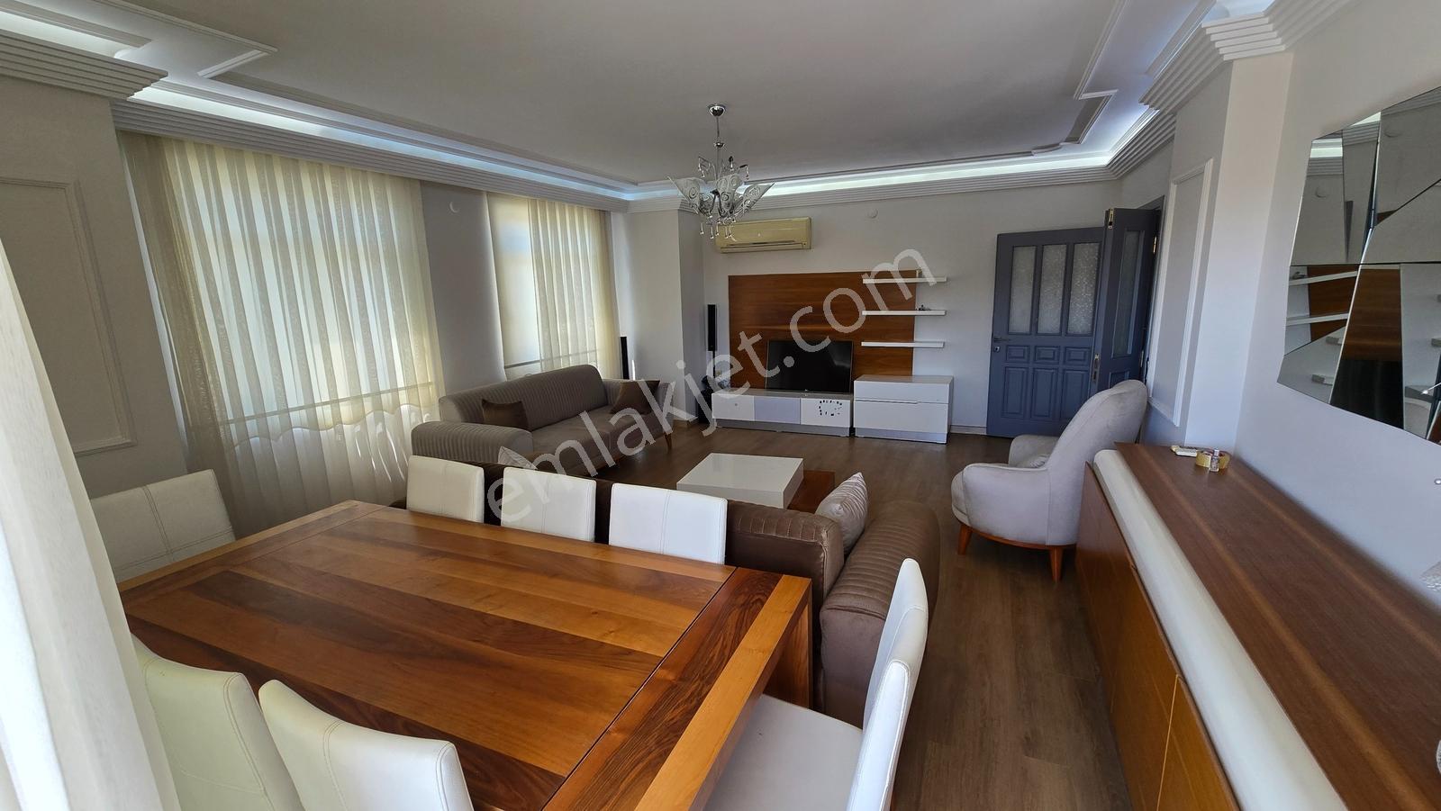 Alanya Güllerpınarı Site İçi 3+1 Eşyalı Kiralık Daire - Görsel 32