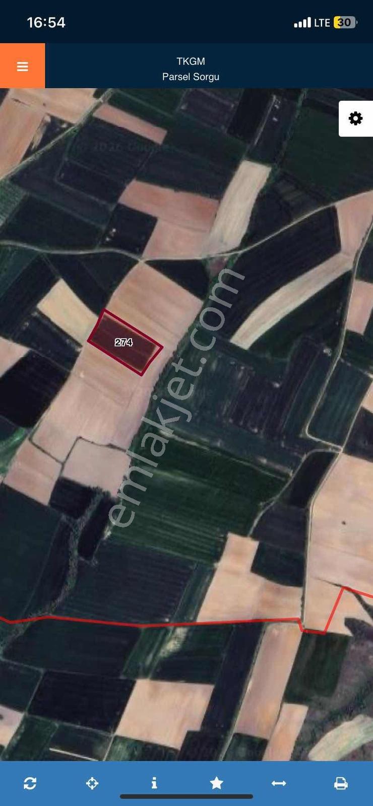 Kırklareli Koyunbaba Köyü'nde 379m2 Satılık Hisseli Tarla - Görsel 4