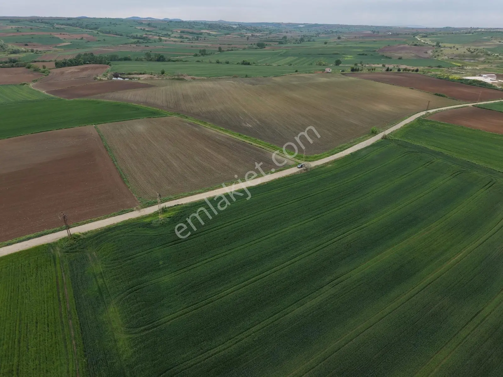 Varlı Kent'ten Tekirdağ'da Yola 150m Cephe Müstakil Tapulu Tarla - Görsel 5