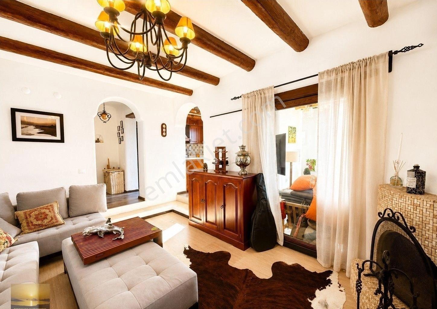 Bodrumda Satılık Villa Muhteşem Deniz Ve Günbatımı Manzaralı Ev - Görsel 25