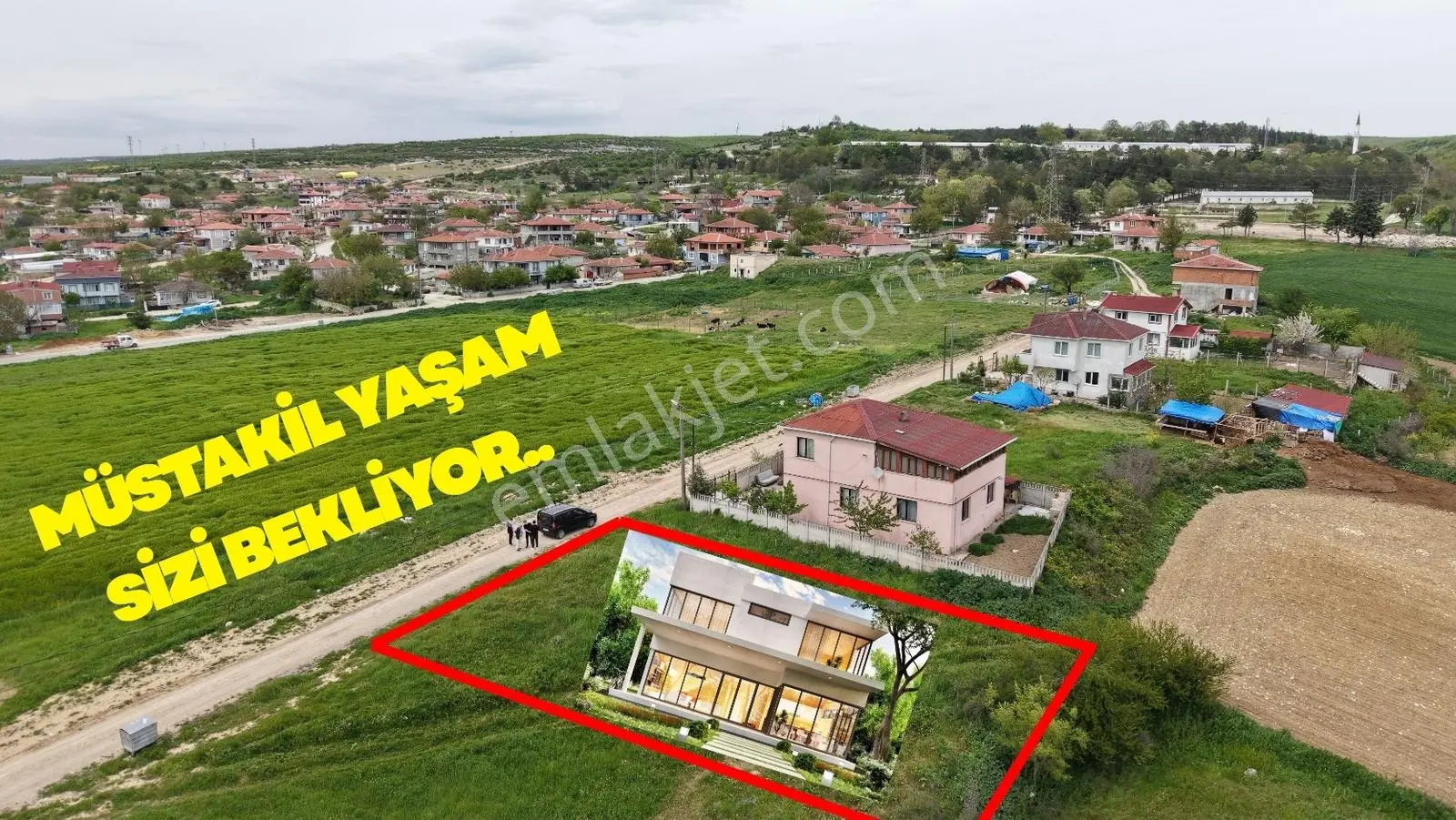 Vize Merkez'de Acill Satılık Kelepir Arsa - Görsel 5