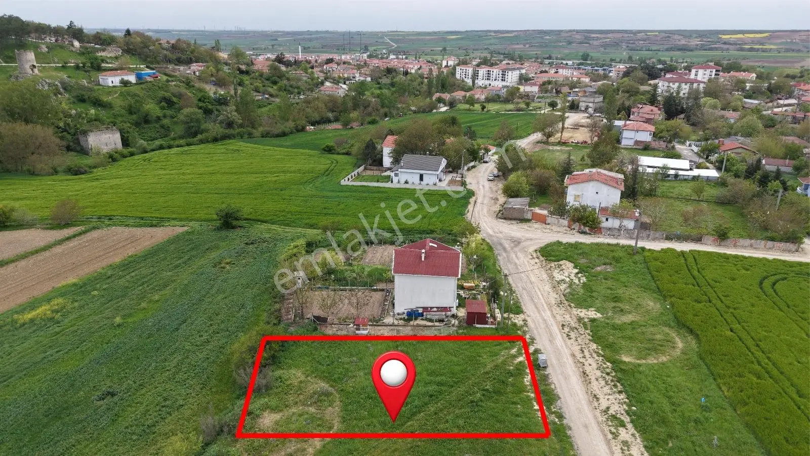 Vize Merkez'de Acill Satılık Kelepir Arsa