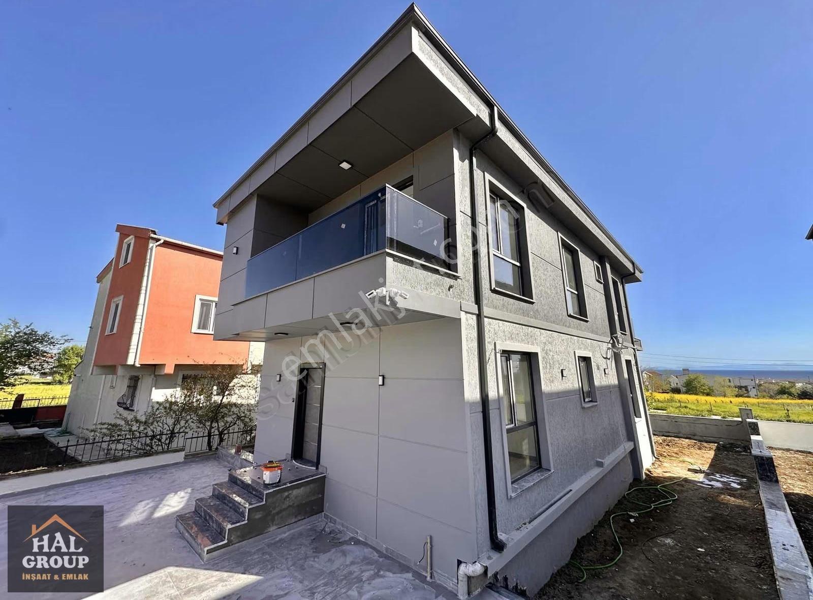 ╭╯hâl İnşaat╰╮- Deniz Manzaralı Müstakil Konforlu Modern Villa - - Görsel 12