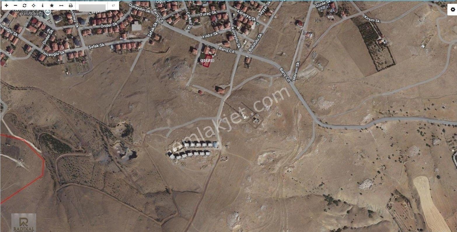 Ankara Elmadağ Kurtuluş'ta Net 580m2 Kök Tapulu İmarlı Satılık Villa Arsası .......... - Görsel 7
