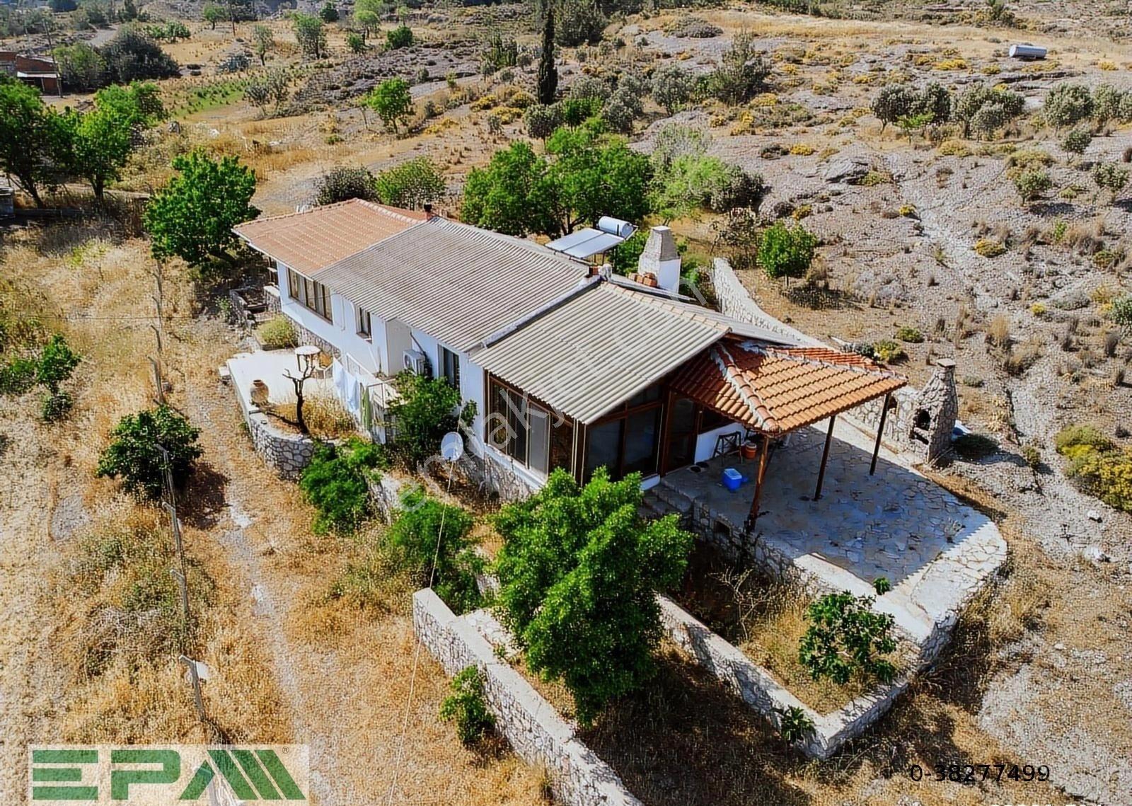 Epa Datça'dan 7750m2 Arsa İçerisinde Deniz Manzaralı Çiftlik Evi - Görsel 23