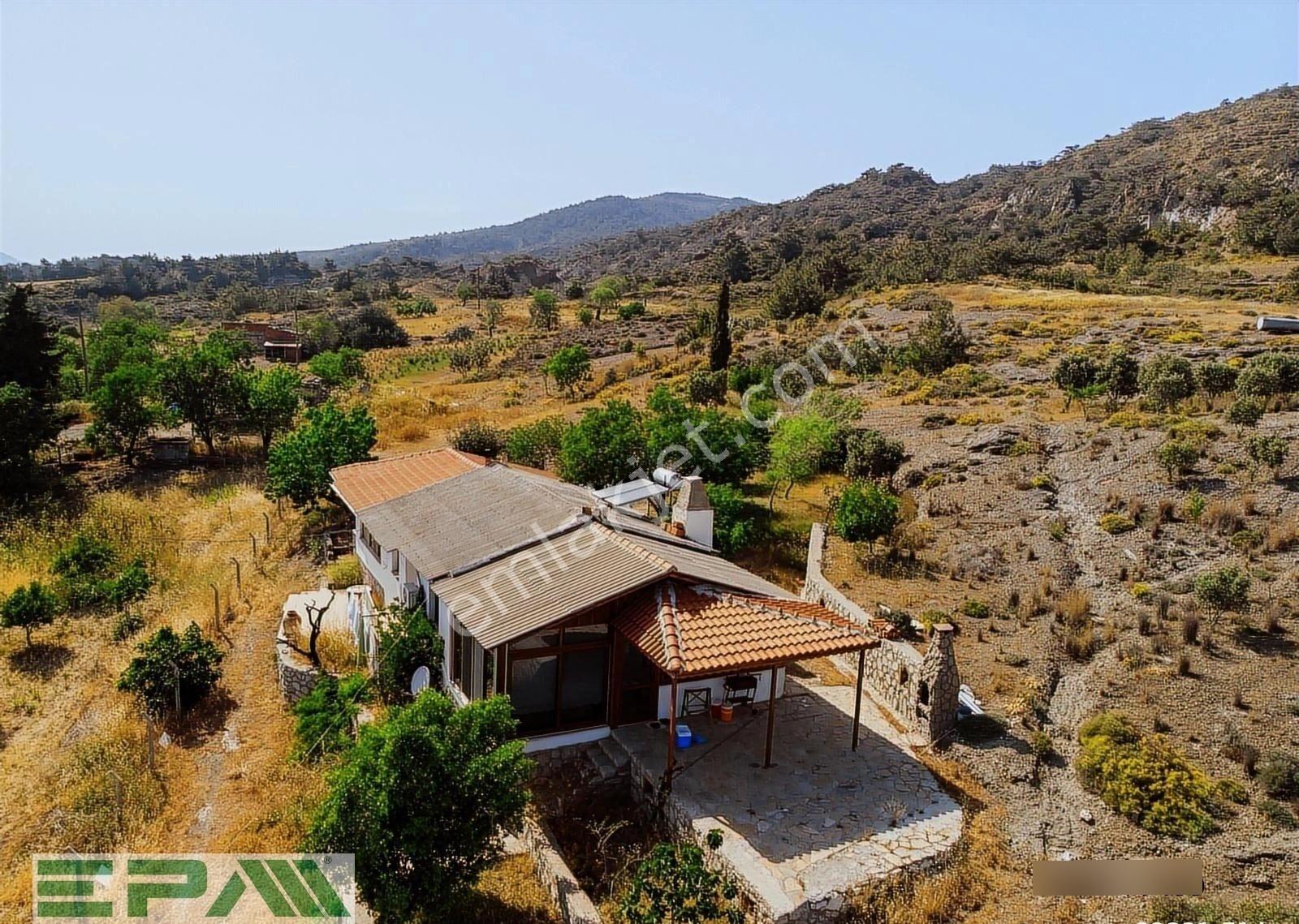 Epa Datça'dan 7750m2 Arsa İçerisinde Deniz Manzaralı Çiftlik Evi - Görsel 8