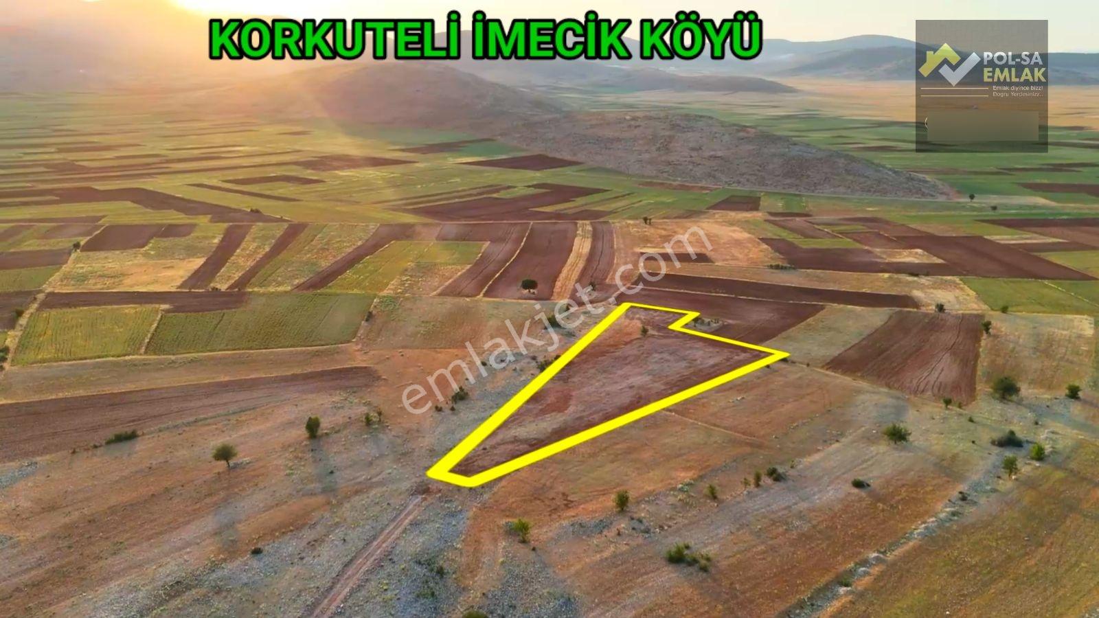 Korkuteli İmecik Köyü Satılık 5.128m2 Tarla Arazi Yolu Var - Görsel 4
