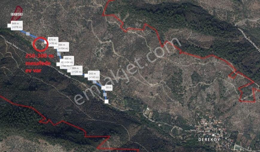 İzmir-bayındır-dereköy De Üretim Yolu Olan 4238 M2 Zeytinlik - Görsel 8