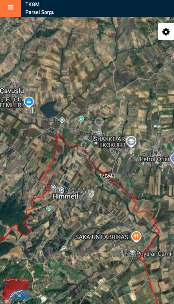Körfez Himmetli Mah. 1215 M2 Tarla ( Yola Cephe ) - Görsel 2