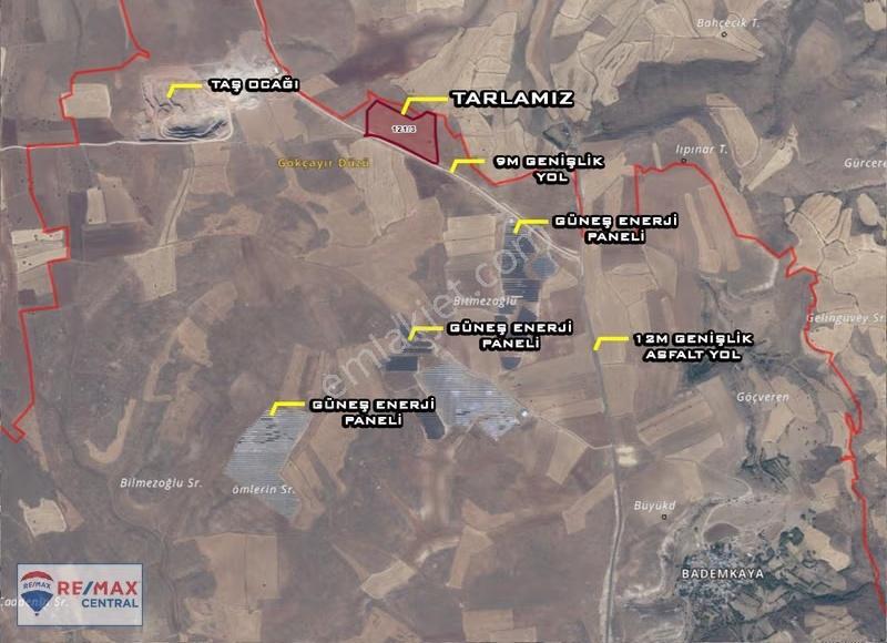 Bademkaya Köyünde 45.695 M2 Tek Tapu-yol Kenarı Satılık Tarla - Görsel 30