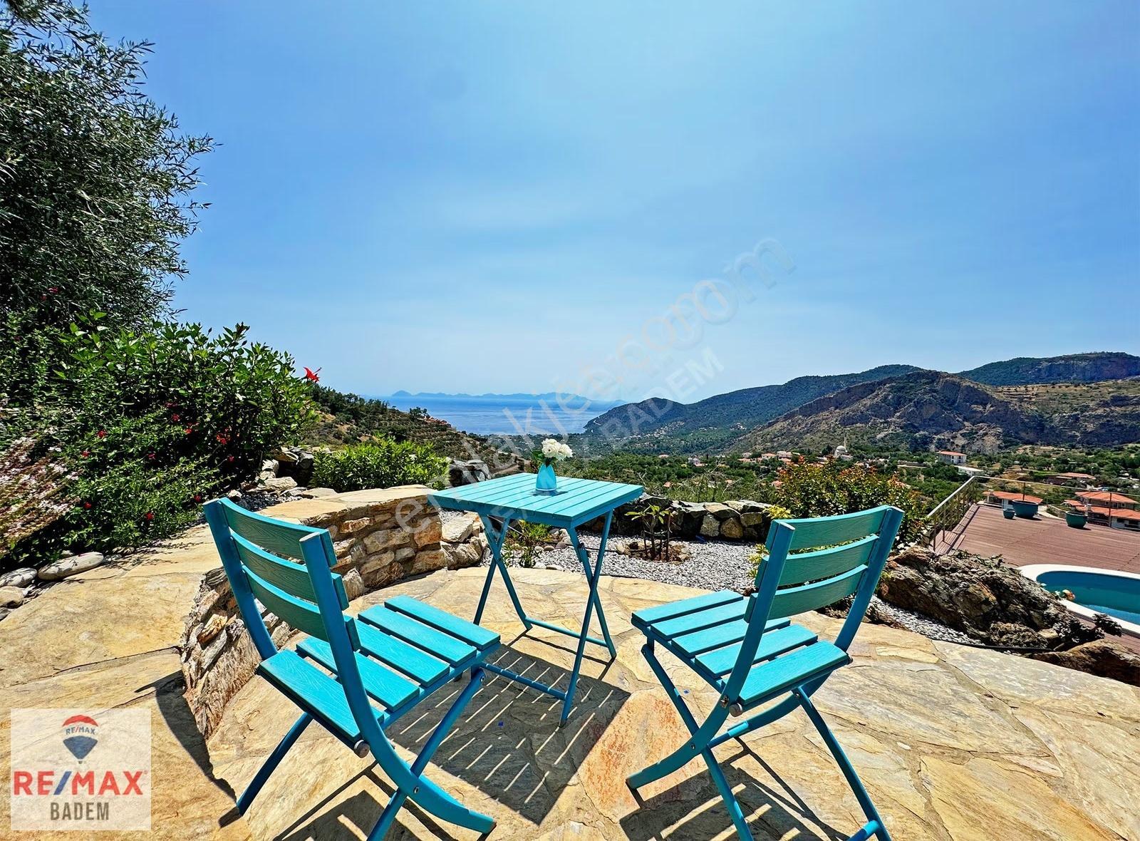 Datça Mesudiye'de Satılık 3+1 Panoramik Deniz Manzaralı Villa - Görsel 13