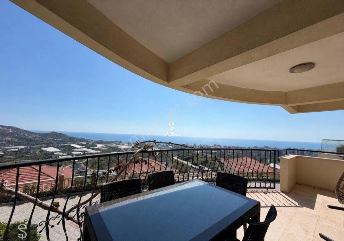 Alanya Gold Cıtyde Satılık 3+1 Deniz Manzaralı Eşyalı Bahçe Dubleksi Daire - Görsel 17
