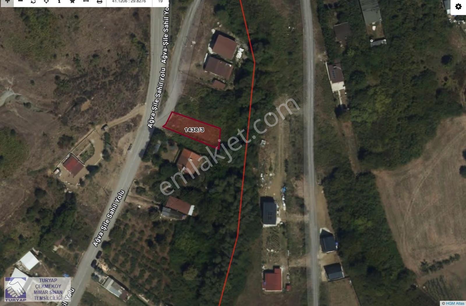 Ağva Plajına 2 Km Mesafede, Köy İçi 288 M² Müstakil Arazi - Görsel 5