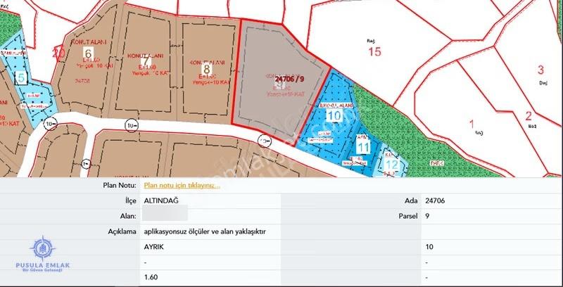 Pusula'dan Solfasol'da Çok Katlı Konut İmarlı Hisseli 301 M2arsa - Görsel 3