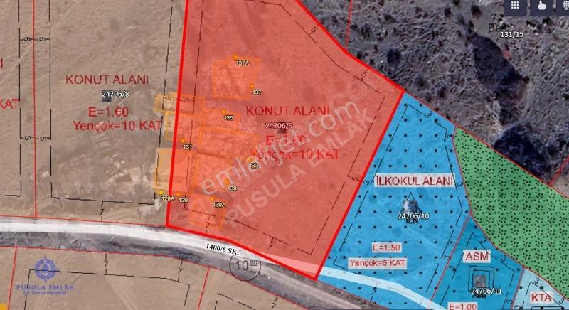 Pusula'dan Solfasol'da Çok Katlı Konut İmarlı Hisseli 301 M2arsa - Görsel 2