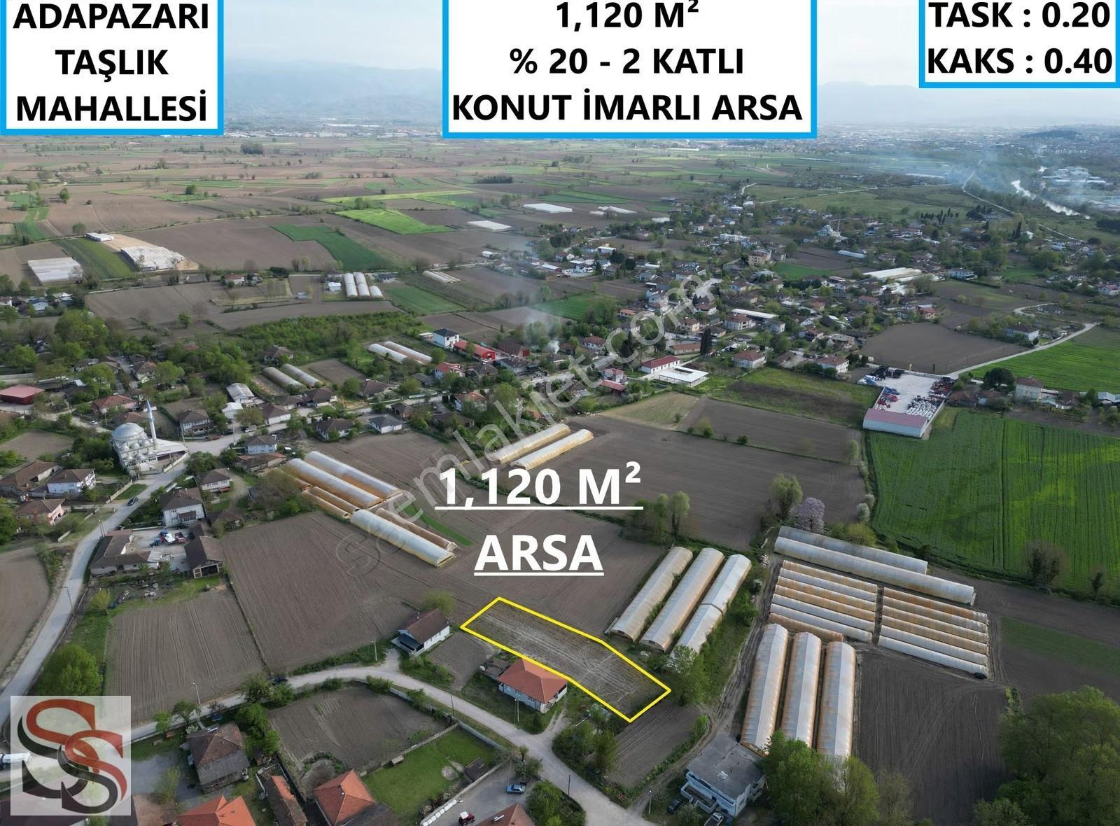 Adapazarı Taşlık Mahallesinde 1,120 M² %40 - 2 Kat İmarlı Arsa - Görsel 3