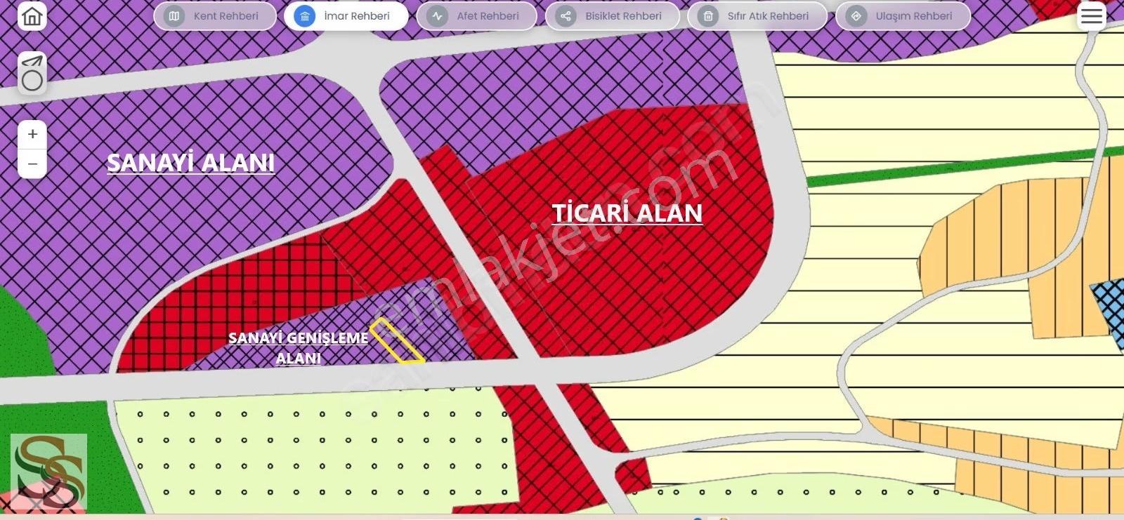 Erenler Kozluk Sanayi Genişleme Alanında 723 M² Yatırımlık Tarla - Görsel 8