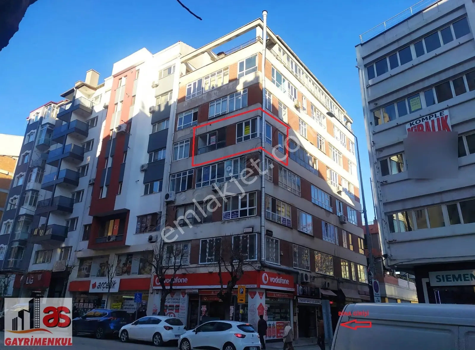 As Emlak Köprübaşında Sakarya İşhanında Satılık 2 Ad.ticari Ofis
