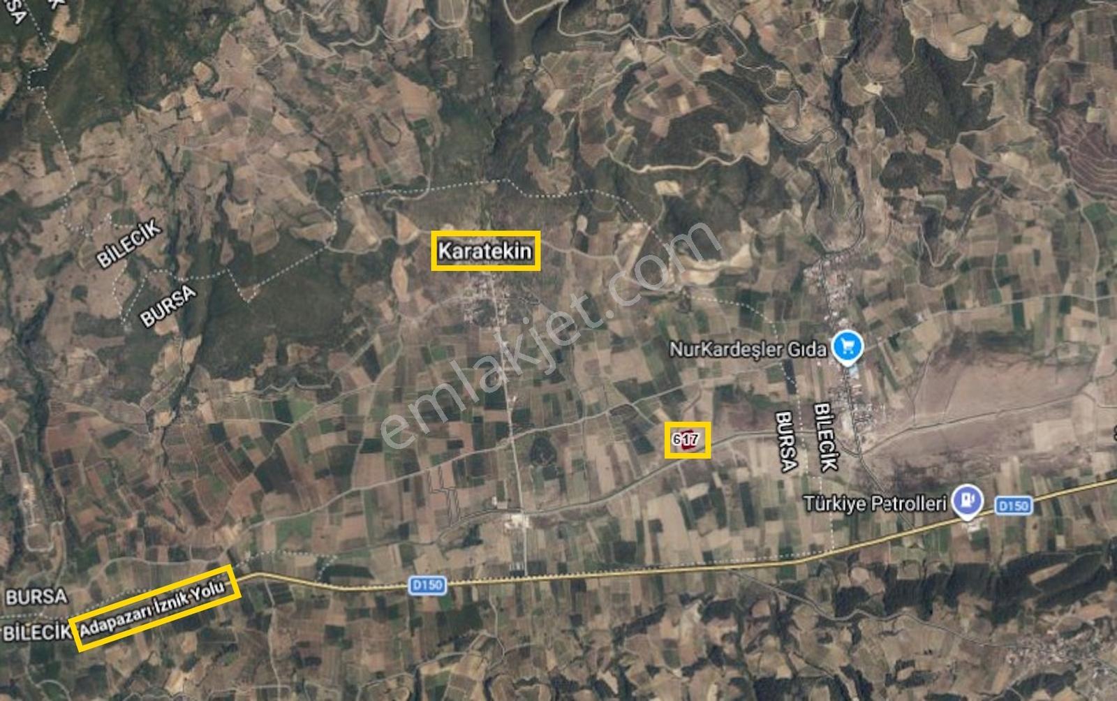 Mef Gyd'den İznik Karatekin'de 4.013m² Alanlı Satılık Tarla !!! - Görsel 12