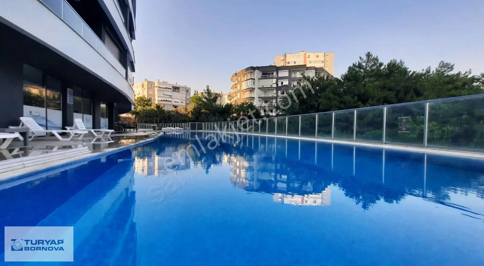 Evka3'te Havuzlu Sitede 7/24 Güvenlikli, Akıllı Ev 3+1 Daire