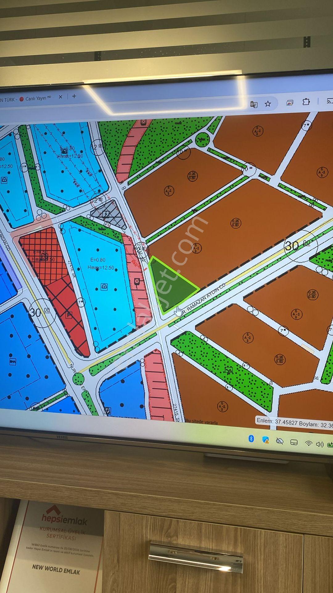Konya Akören Tülce Mah.imara Uygun Satılık Tarla