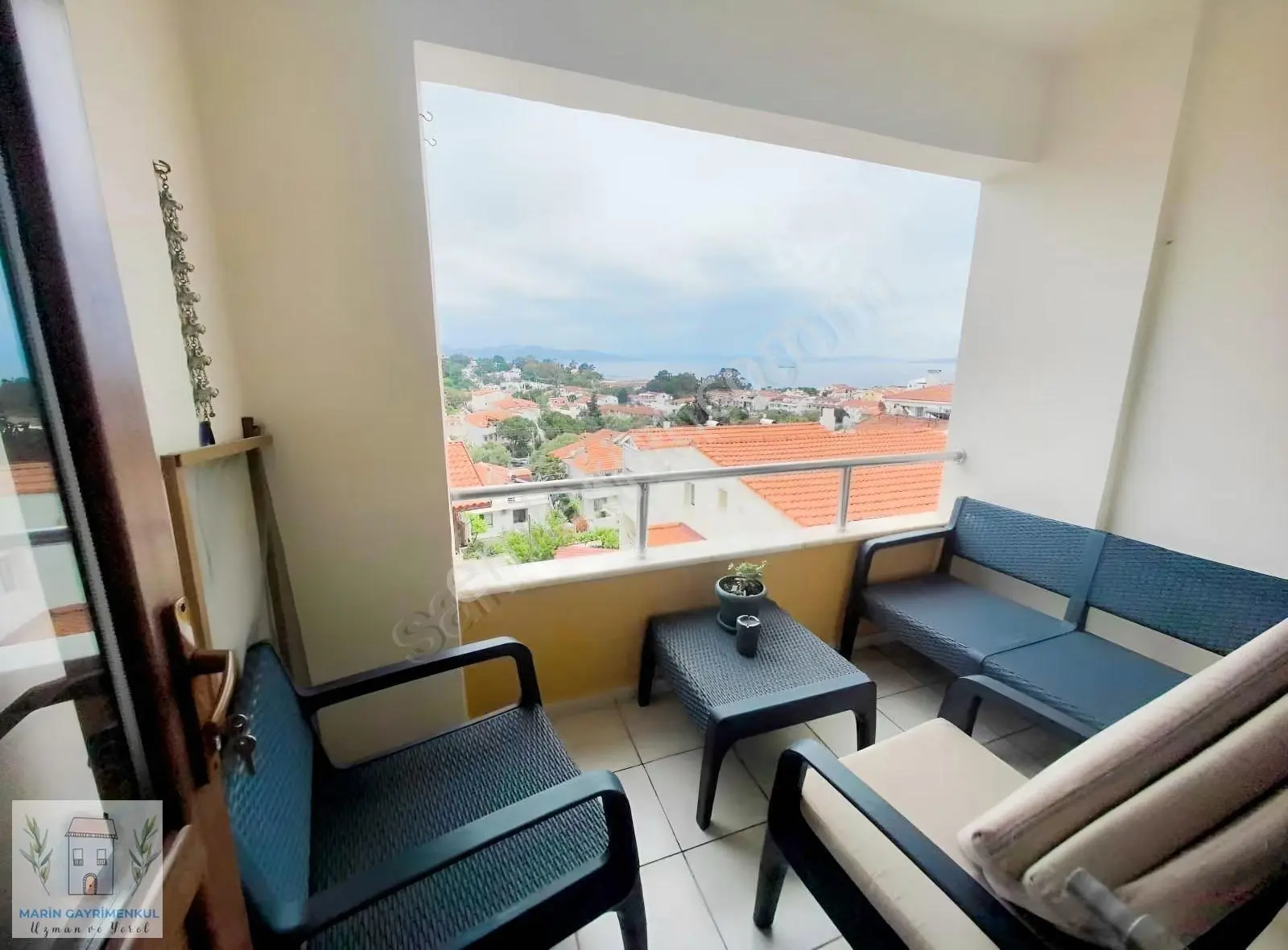 Datça'da Deniz Manzaralı 2+1 Kiralık Ofis/ Daire (eşyasız) - Görsel 2