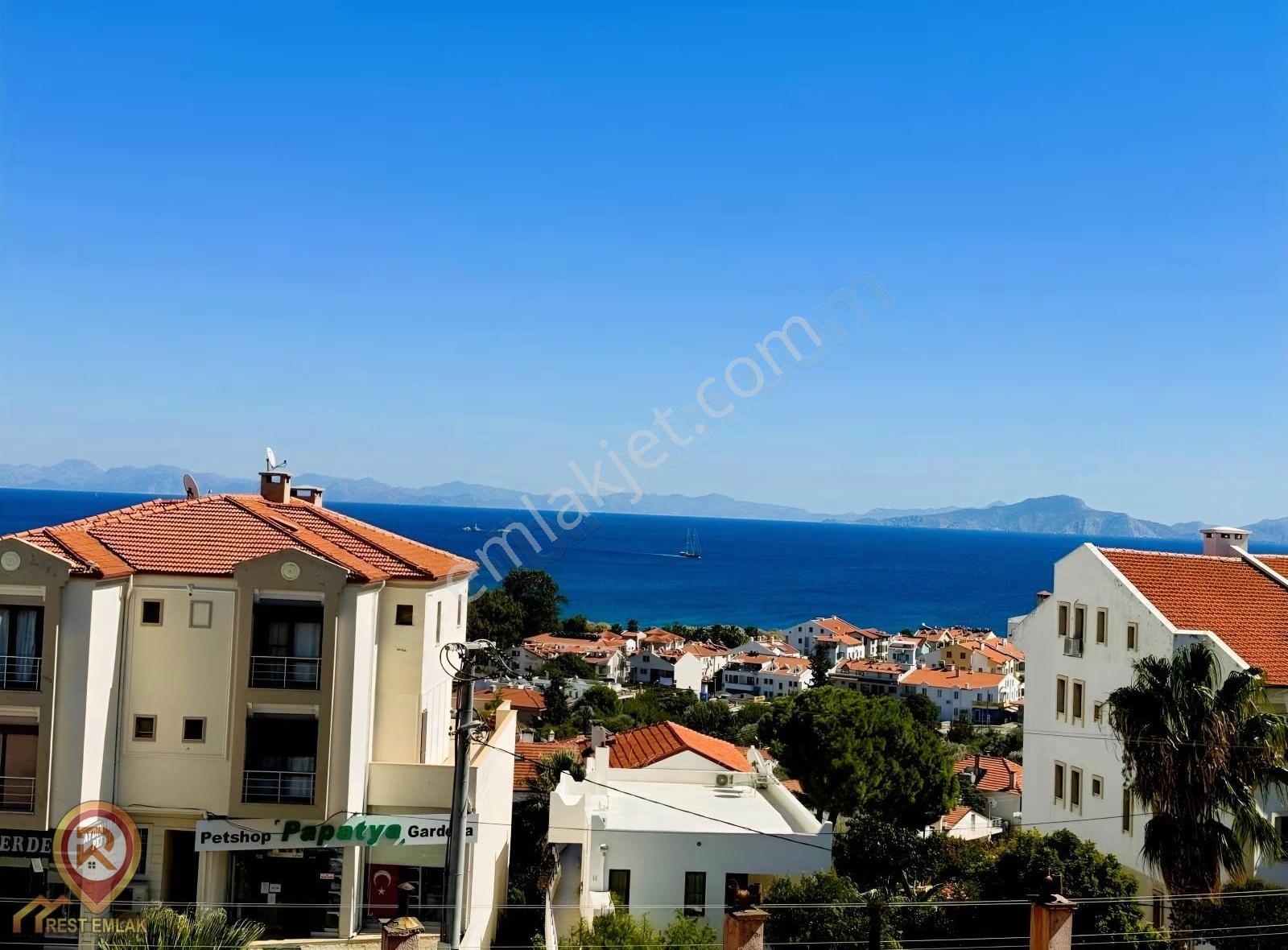 Rest Emlak - Datça Merkezde Panoramik Deniz Manzaralı Geniş 3+1 - Görsel 4