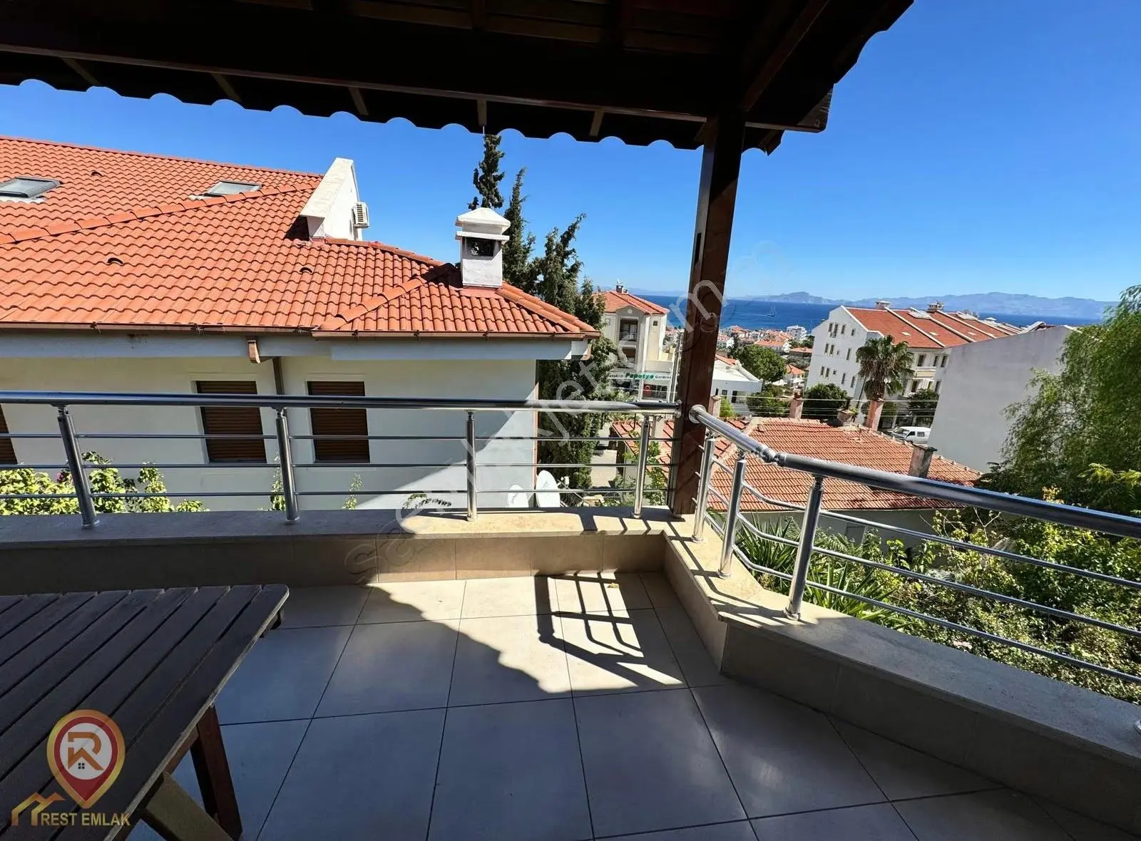 Rest Emlak - Datça Merkezde Panoramik Deniz Manzaralı Geniş 3+1 - Görsel 16