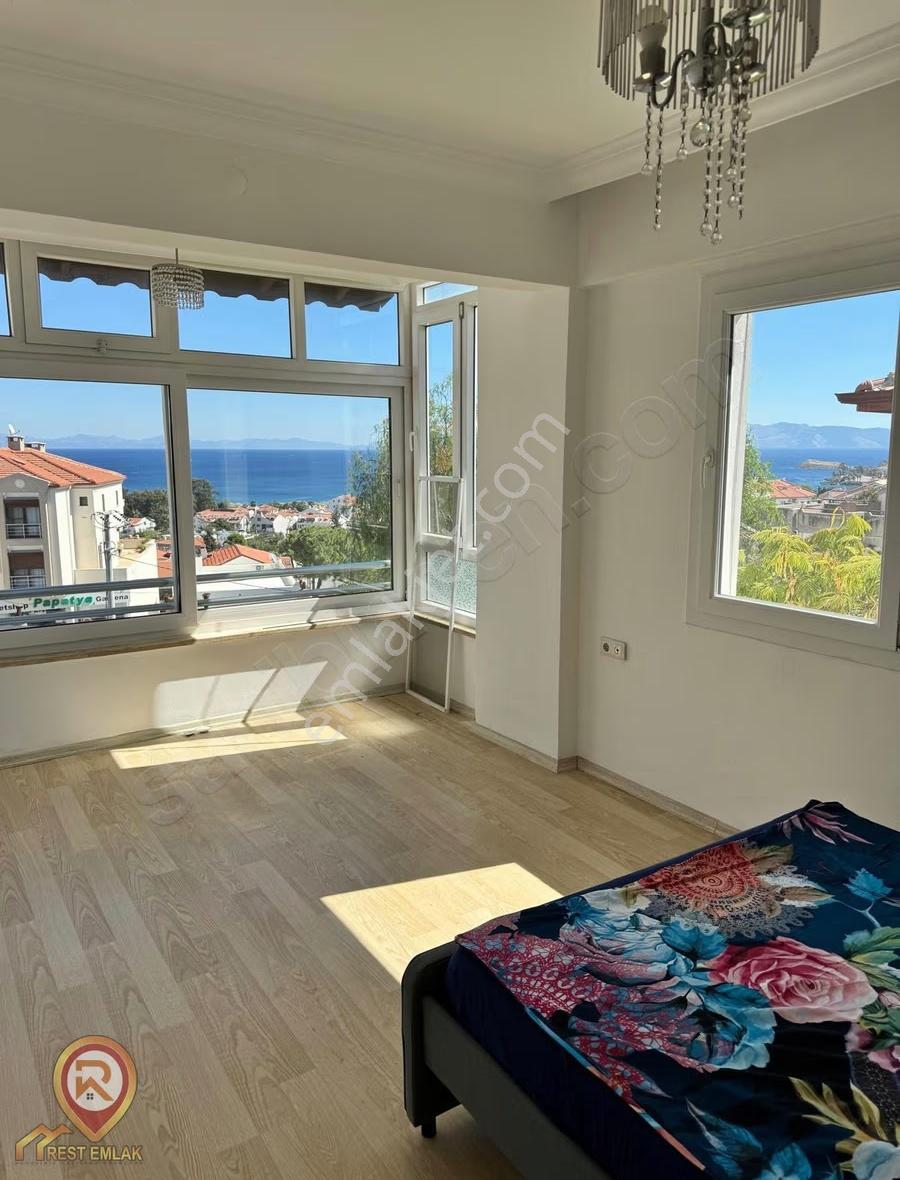 Rest Emlak - Datça Merkezde Panoramik Deniz Manzaralı Geniş 3+1 - Görsel 12