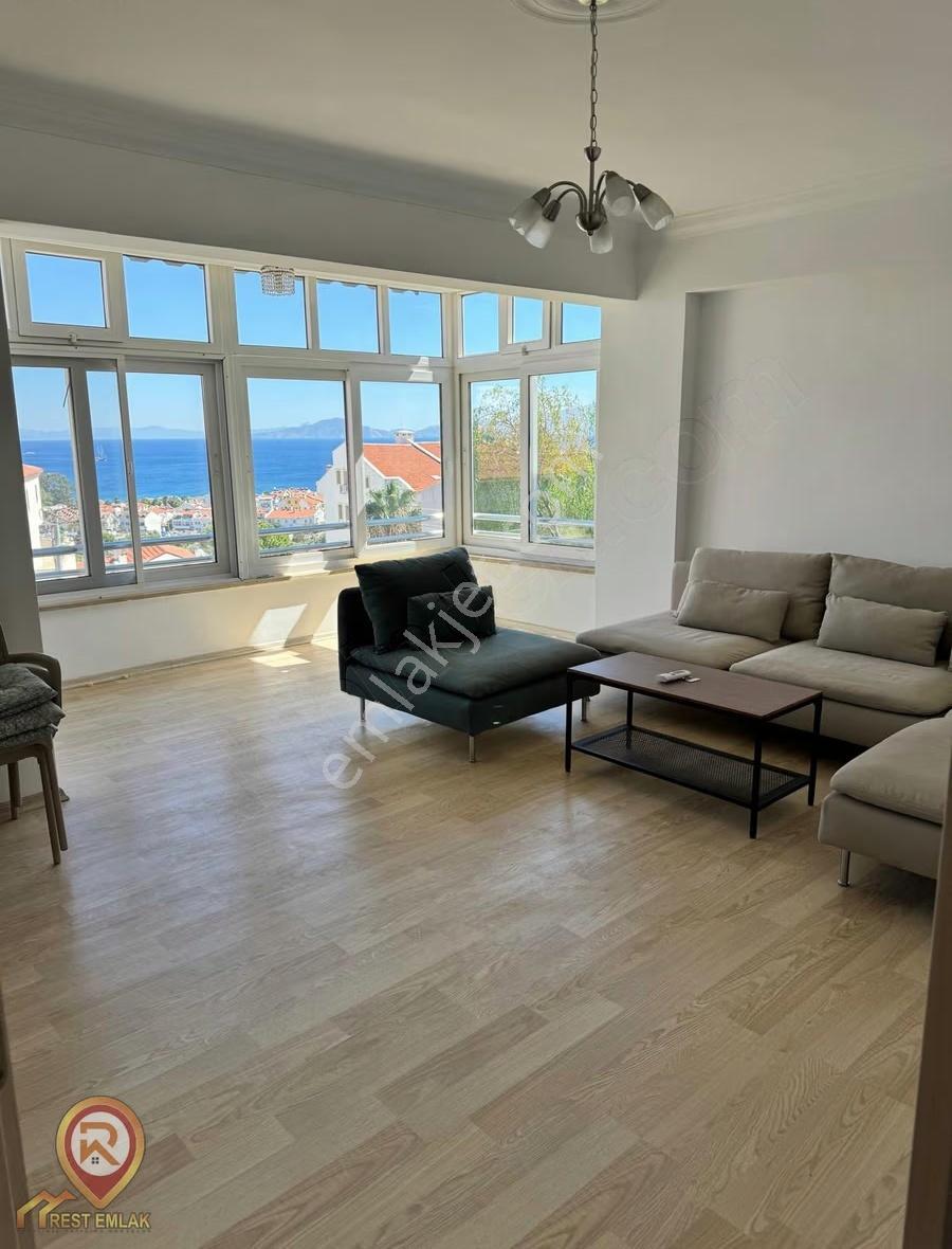 Rest Emlak - Datça Merkezde Panoramik Deniz Manzaralı Geniş 3+1 - Görsel 14