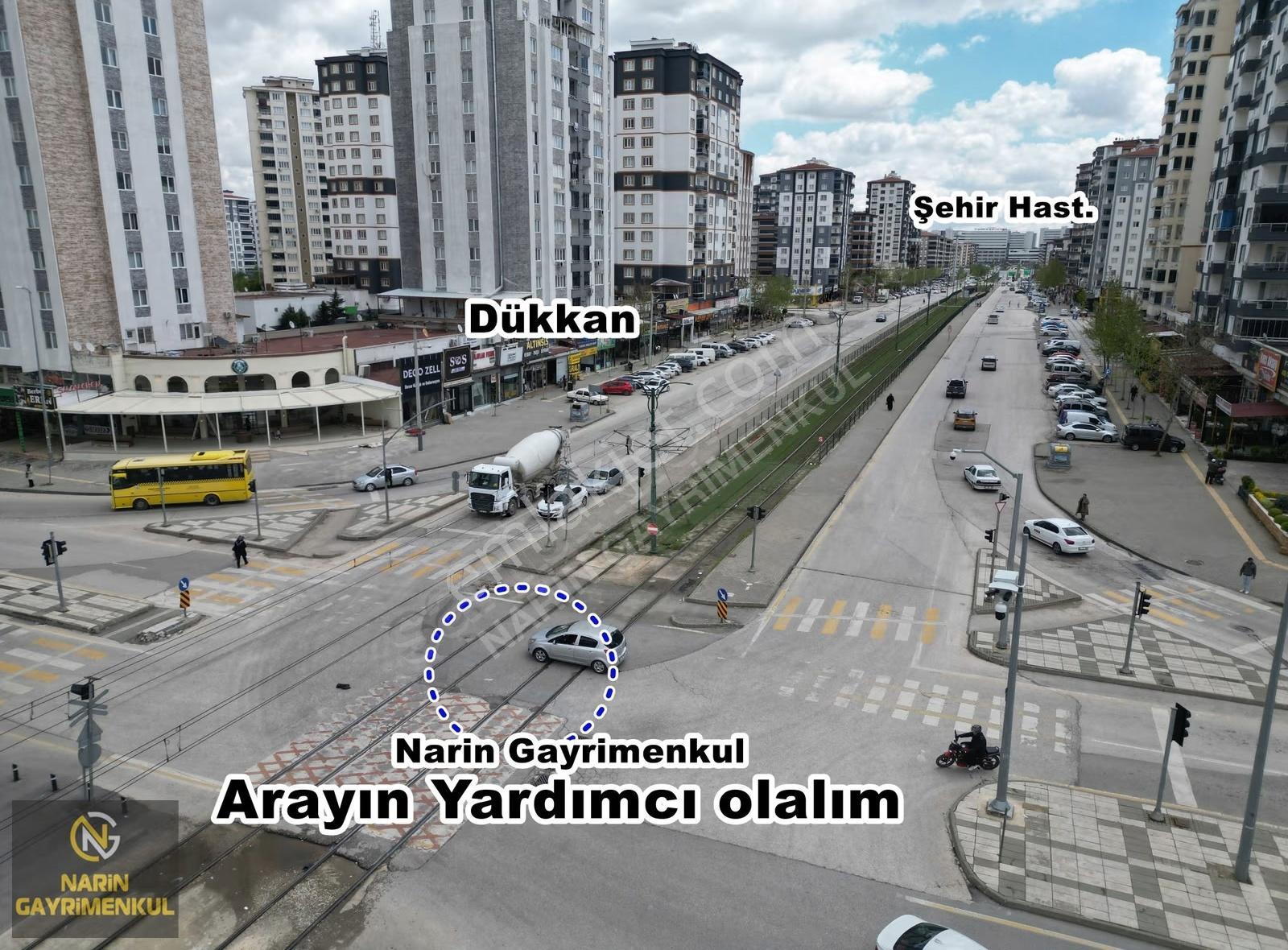 Gaziantep Şahinbey Akkent'te Tramvay Yolunda Satılık 70m² Dükkan - Görsel 17