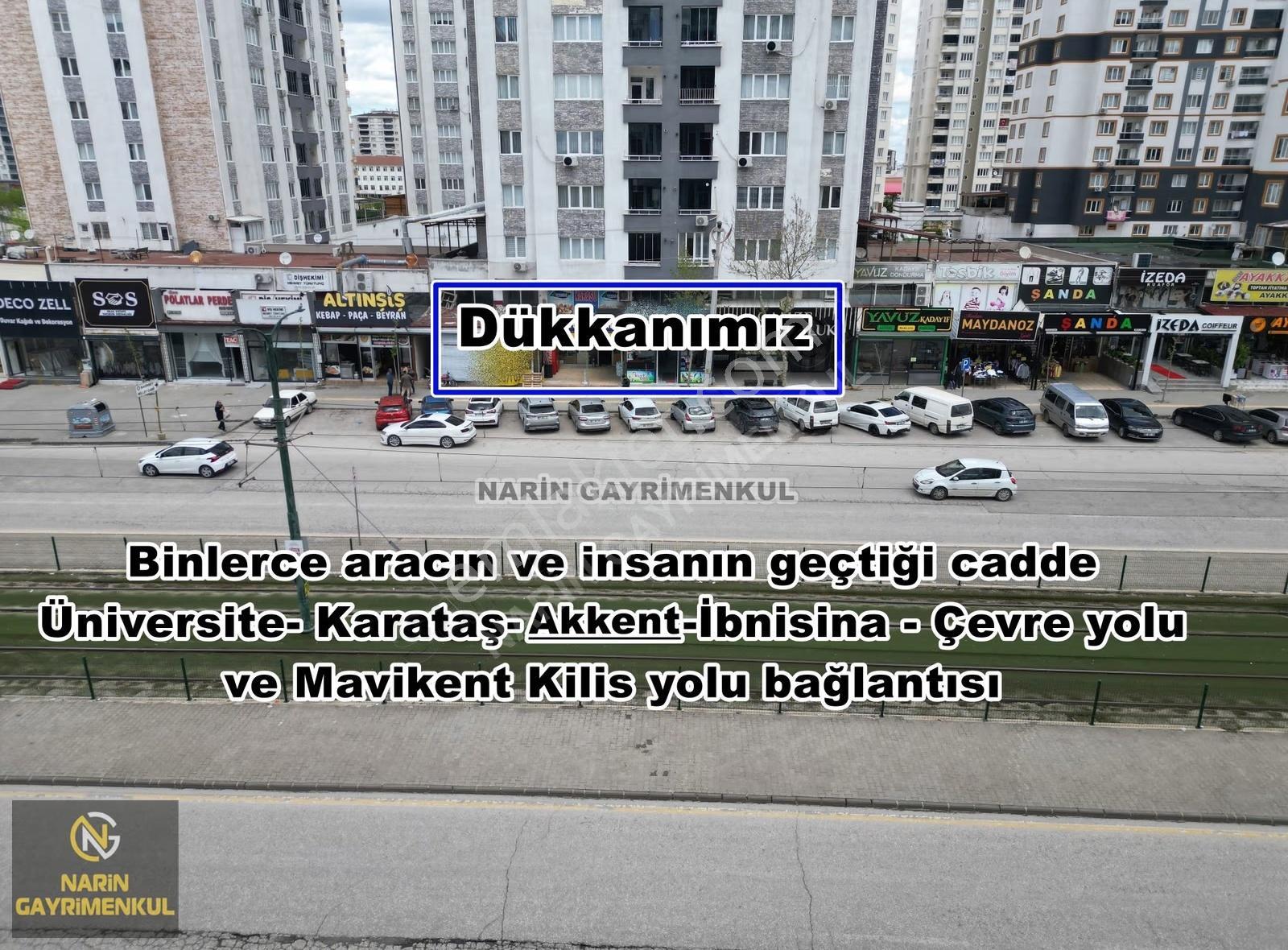 Gaziantep Şahinbey Akkent'te Tramvay Yolunda Satılık 70m² Dükkan - Görsel 7