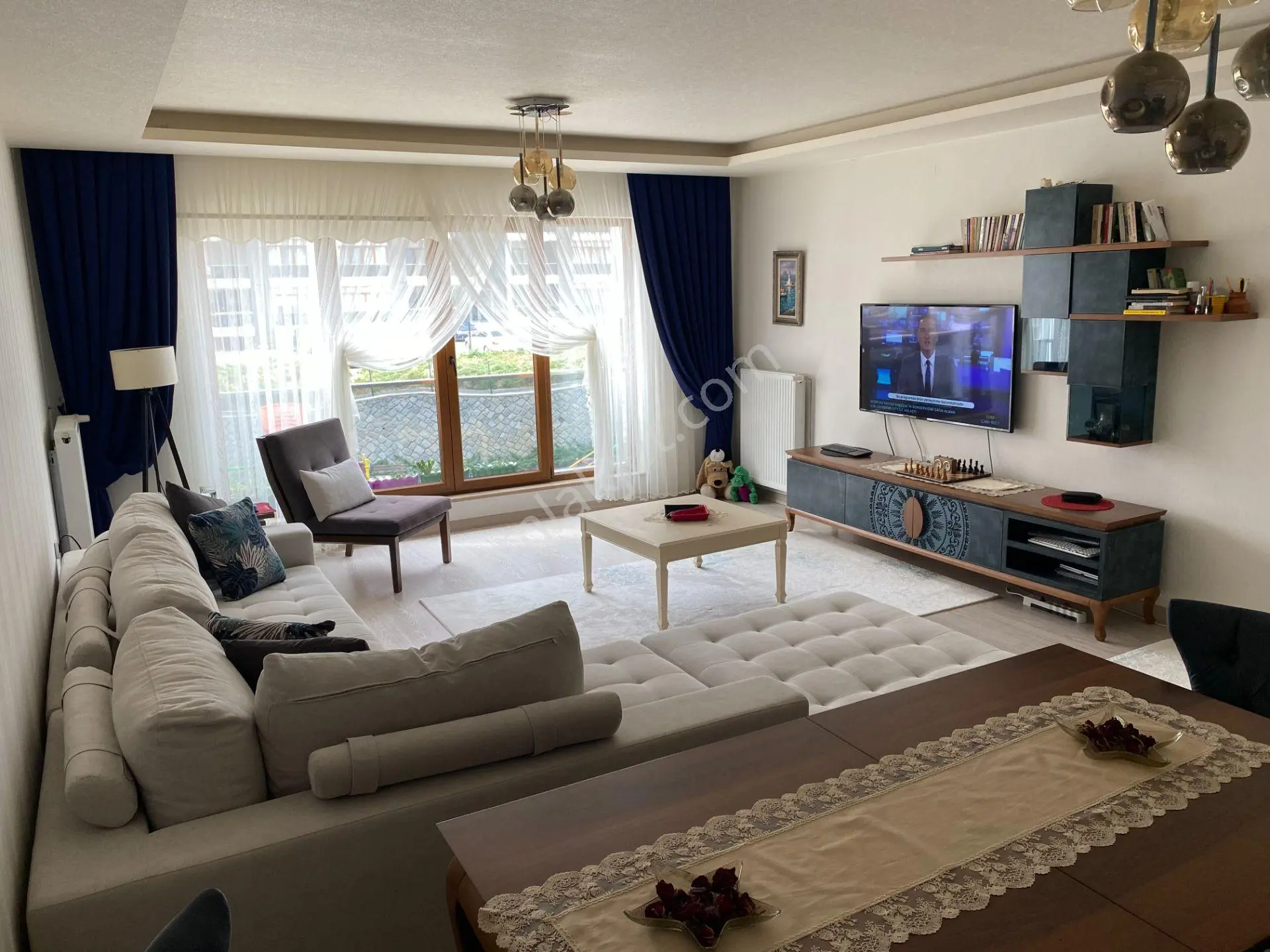 Mebuskent Sitesi 154m2 Ankastreli 2 Balkonlu Ferah Satılık 3+1 - Görsel 4