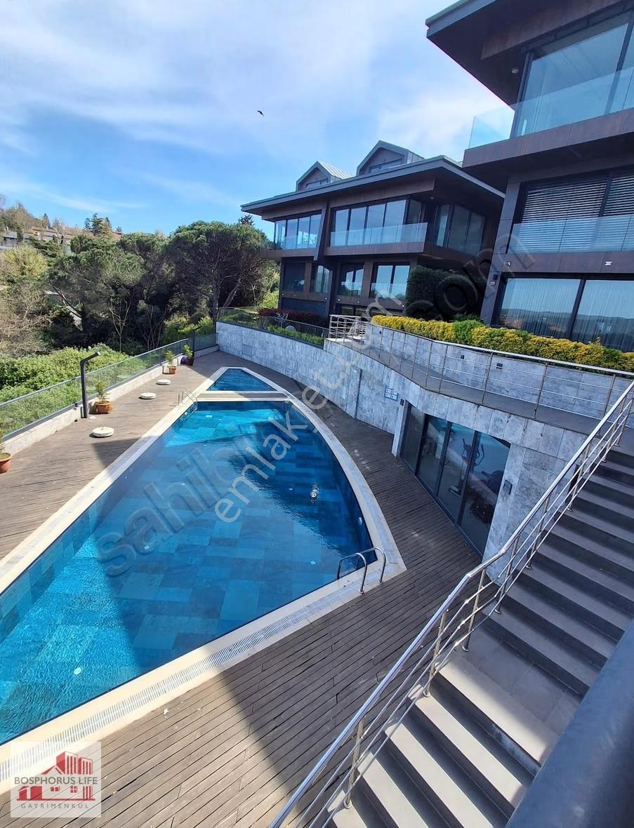 Tarabya'da Boğaz Manzaralı Yeni Sitede Kiralık Lüks Dubleks - Görsel 18