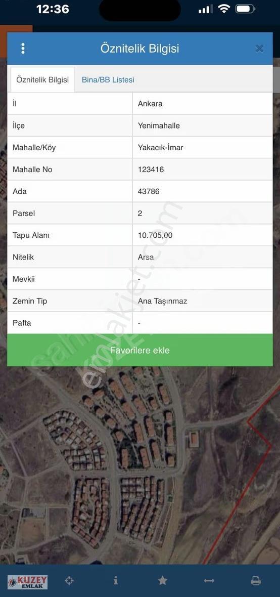 Kuzey Emlaktan Ticari+konut Arsası 486 Metre Acil Satılık - Görsel 2