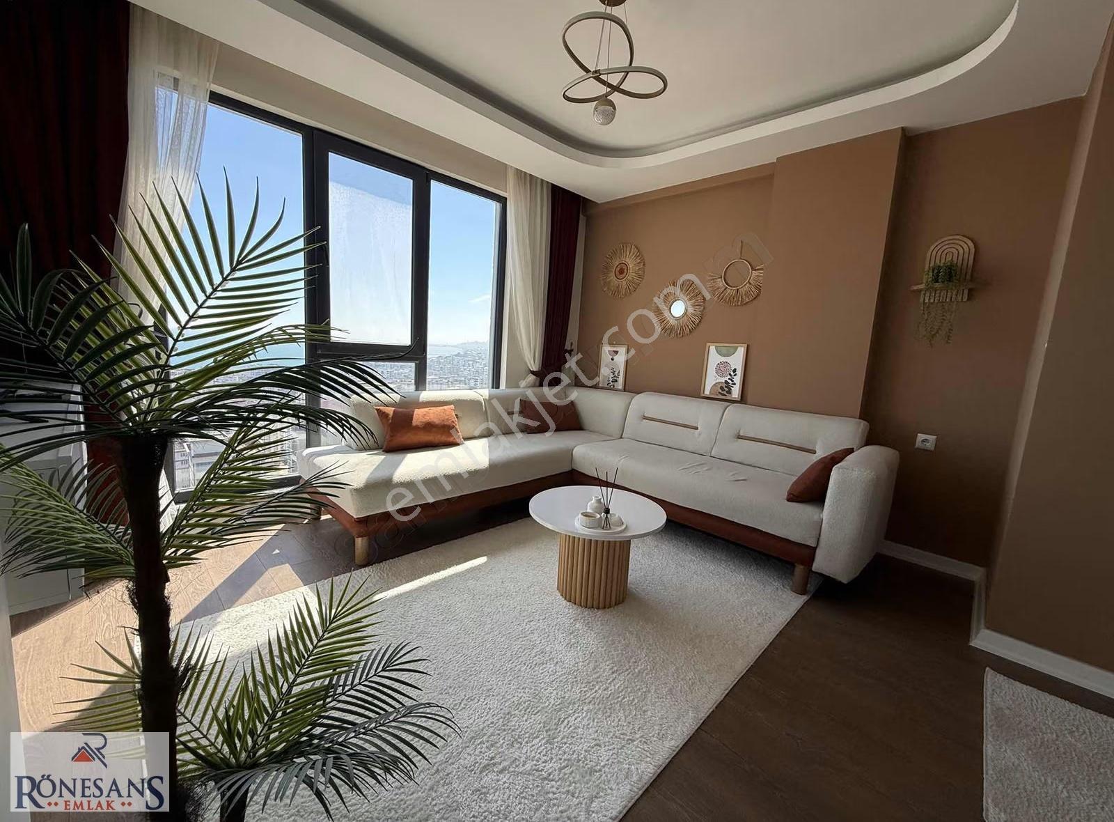Rönesans Emlak'tan Panoramik Deni Manzaralı Eşyalı 1+1 - Görsel 19