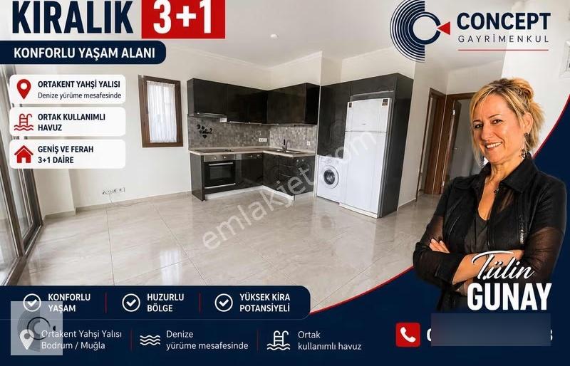 Ortakent Yahşi En Değerli Sitede | 3+1 Kiralık Havuzlu Daire - Görsel 12