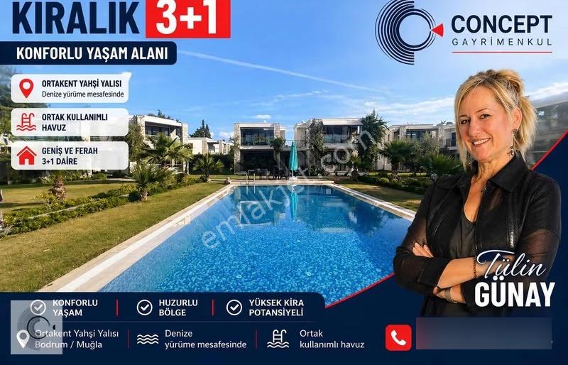 Ortakent Yahşi En Değerli Sitede | 3+1 Kiralık Havuzlu Daire - Görsel 15